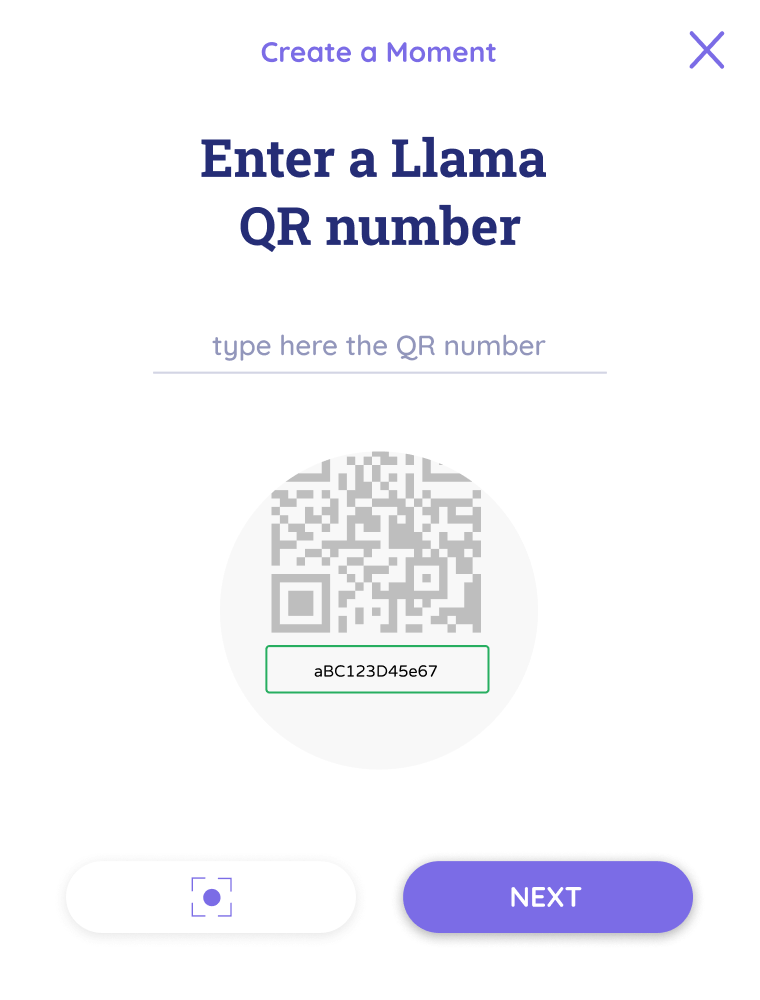 Scan the QR code.