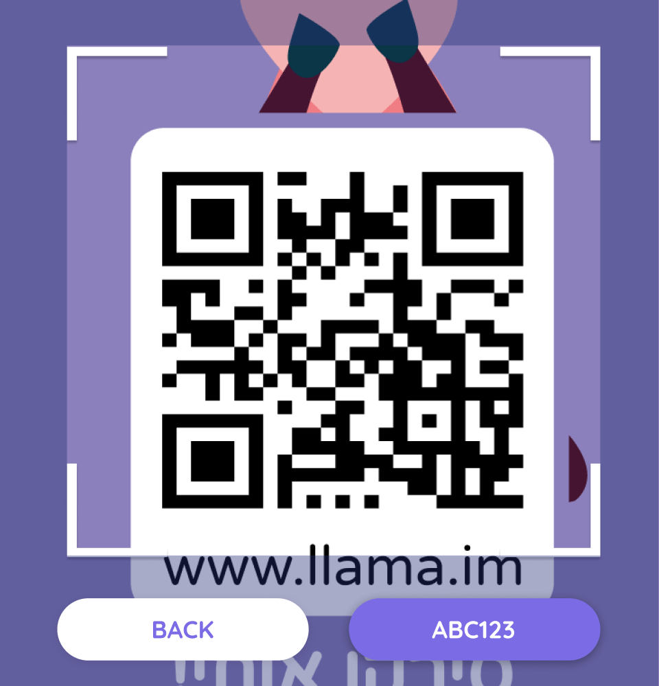 Scan the QR code.