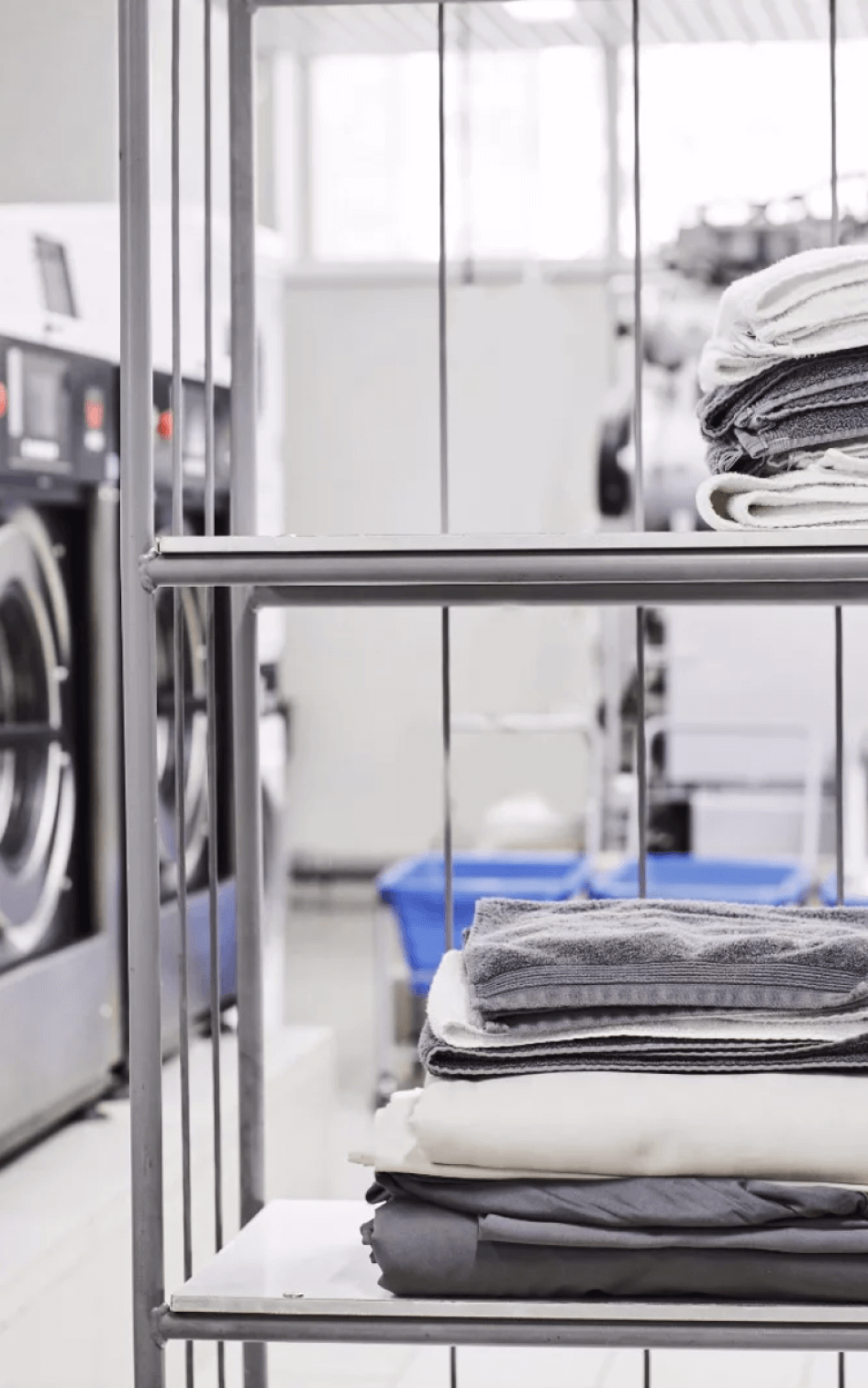 Online service and mobile app for on-demand dry cleaning.